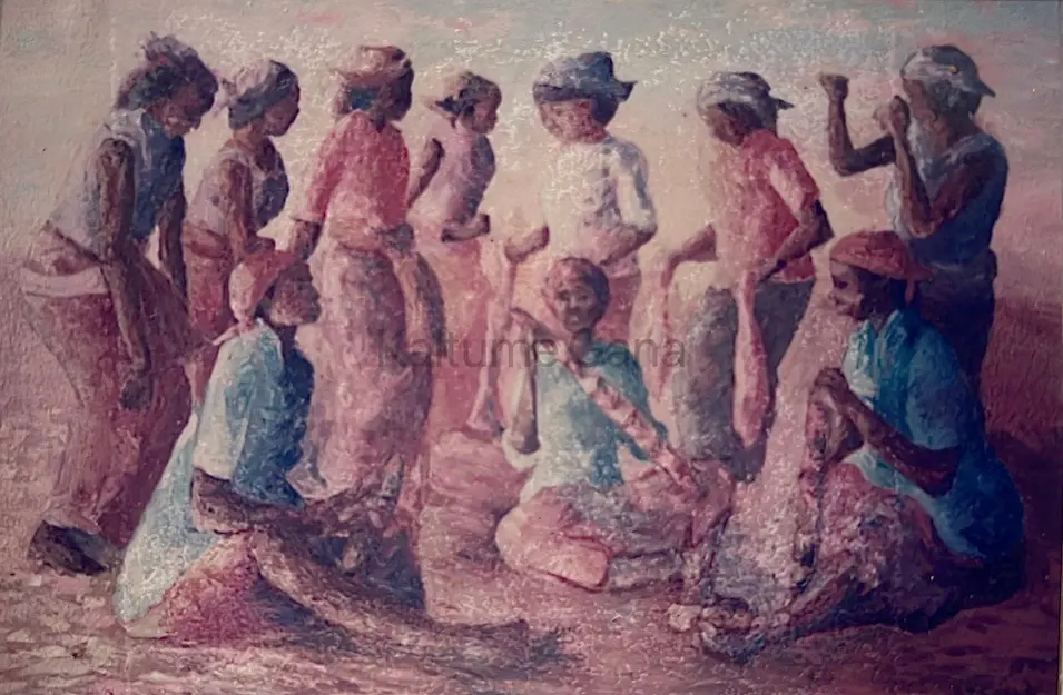 Painting artwork by Kaltume Gana